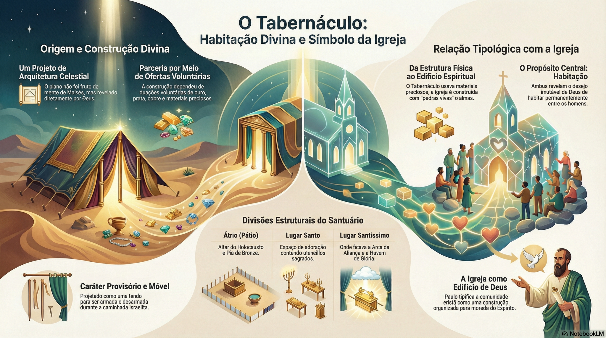 tabernáculo de moises ilustrado